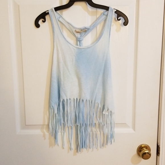 Hollister Tops - Super cute Hollister fringe tank